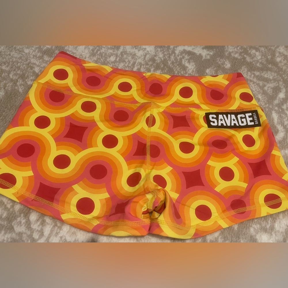 Savage Barbell booty shorts